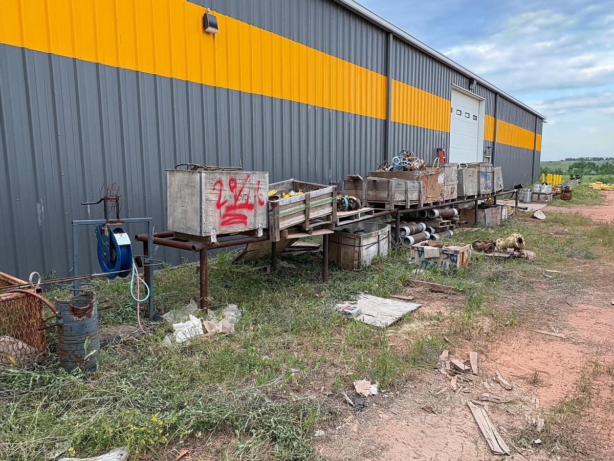 Used (20 pallets) w/ gate valves, esp connectors, casing pup jts, etc.
