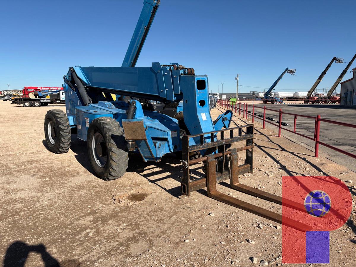 Used 2014 GENIE GTH1056 10,000LBS TELEHANDLER FORKLIFT