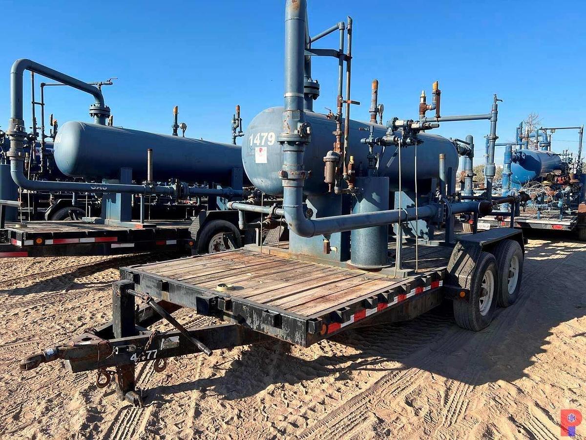 Used TRLR MTD 10’ X 30” 1440PSI HORIZONTAL SEPARATOR