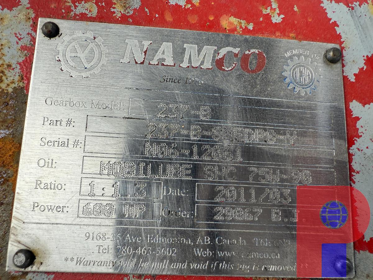 Used NAMCO MODEL 237-B 600 HP GEAR BOX TRANSFER CASE
