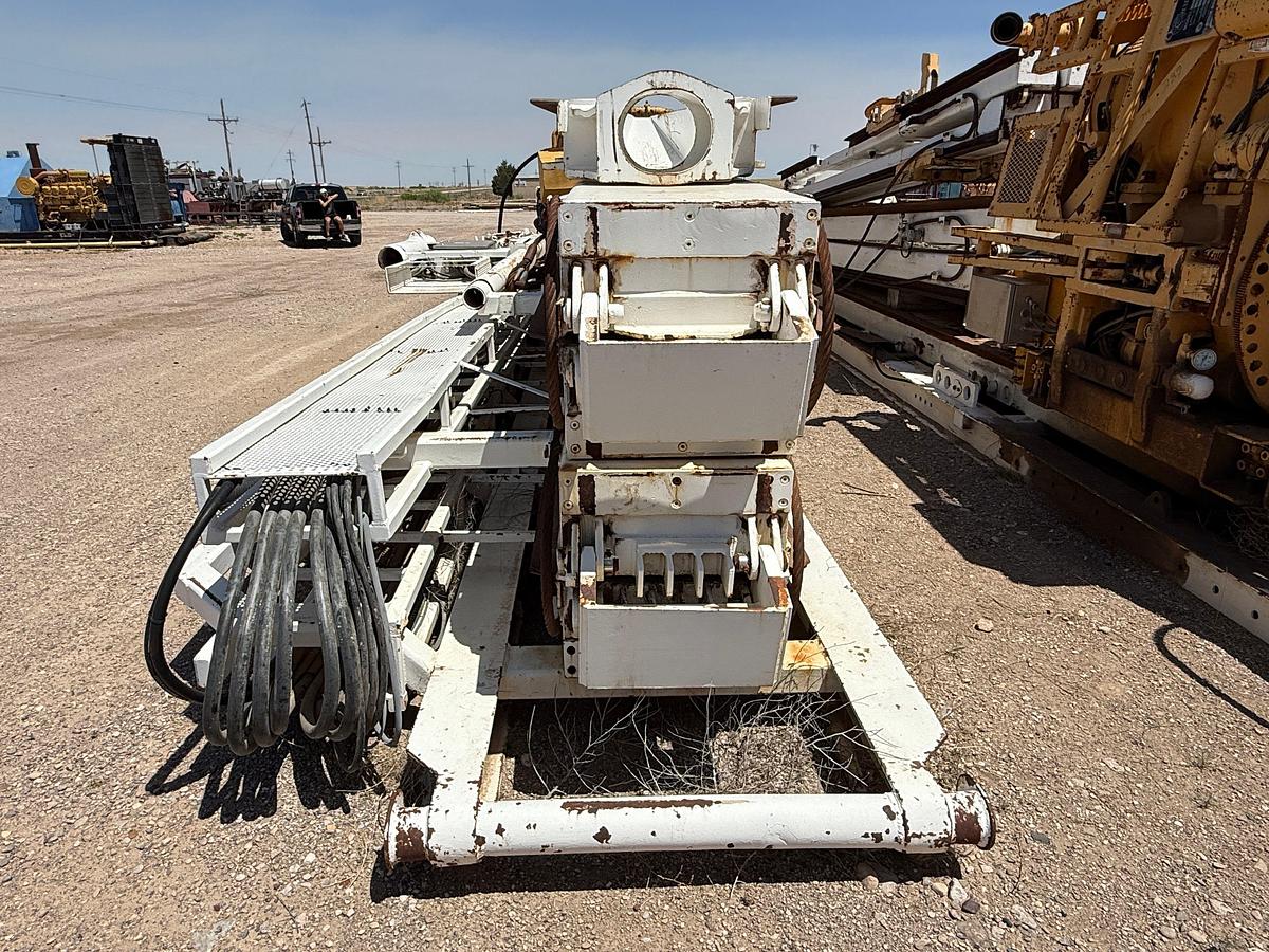 Used CANRIG 1050E-500 500-TON 6-5/8 REG 5K WP TOP DRIVE ASSEMBLY