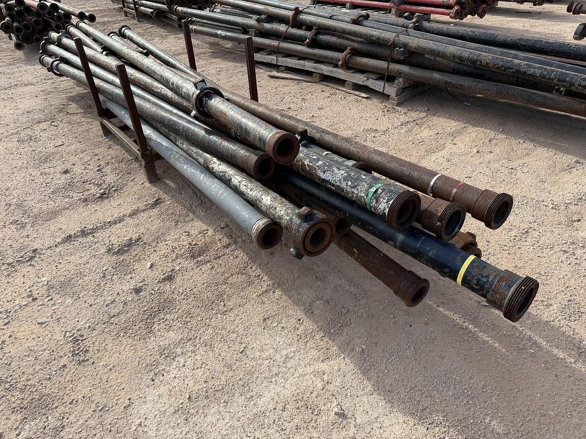 Used (15 X $) (13) 4” DIA X 20’L & (2) 10’L FIG 1002 10K WP FLOW IRON