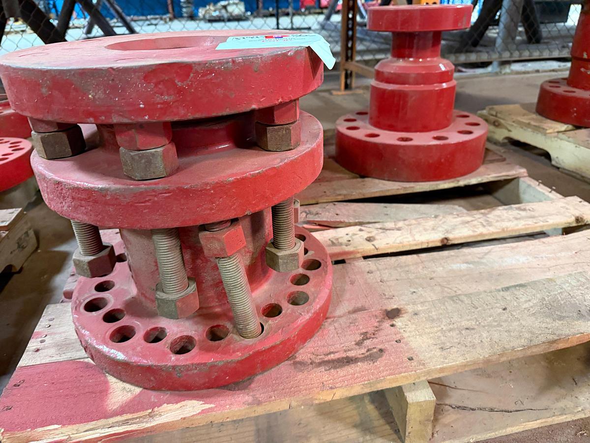 Used (3) 7-1/16” ADAPTER SPOOLS