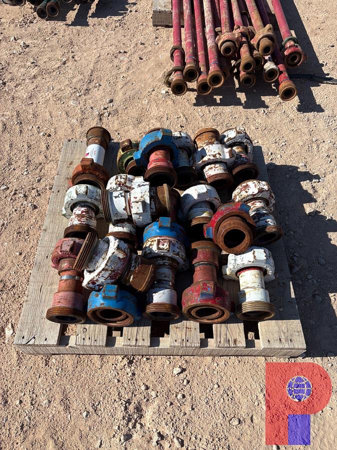 Used (19) ASSORTED 3” 1502 PUP JOINTS, 8” - 16”L