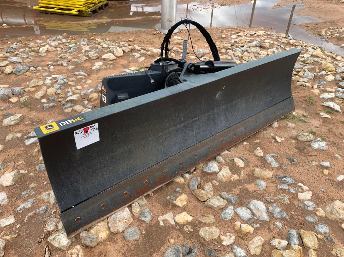 Used 8’ x 2’ JOHN DEERE DB96 6-Way Dozer Blade