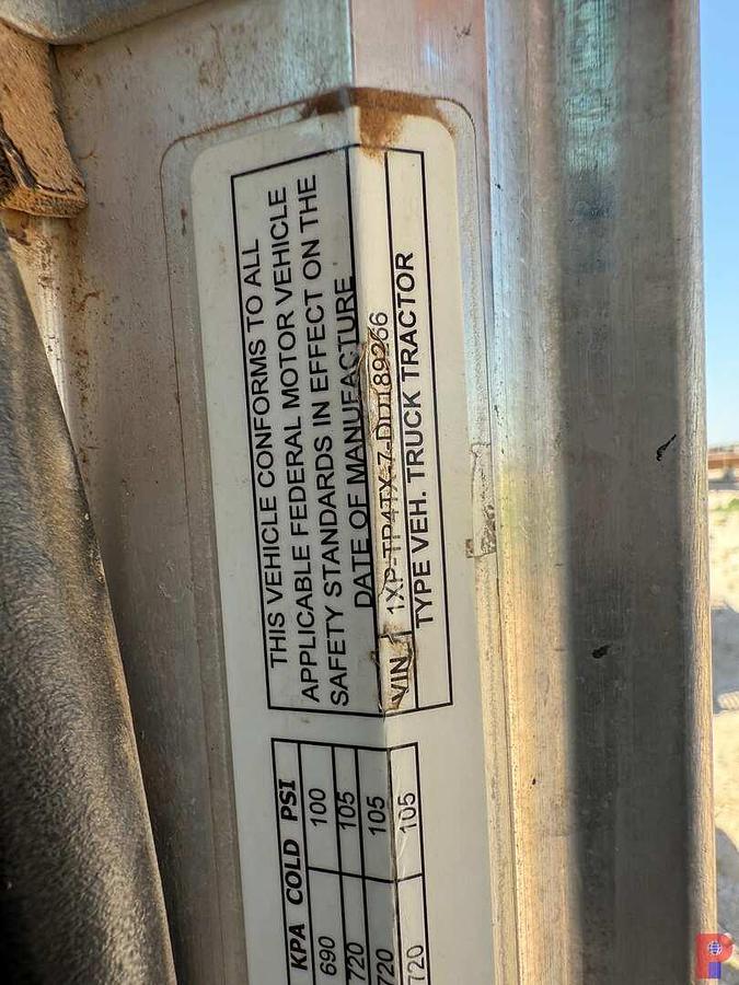 Used 2013 PETERBILT 367 QUAD AXLE COIL TUBING HAUL TRUCK