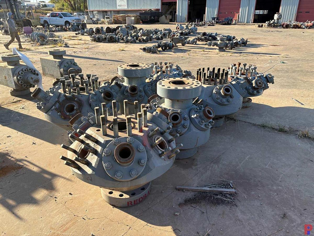Used (7X$) (7) 7-1/16” 15K & 10K GOAT HEADS