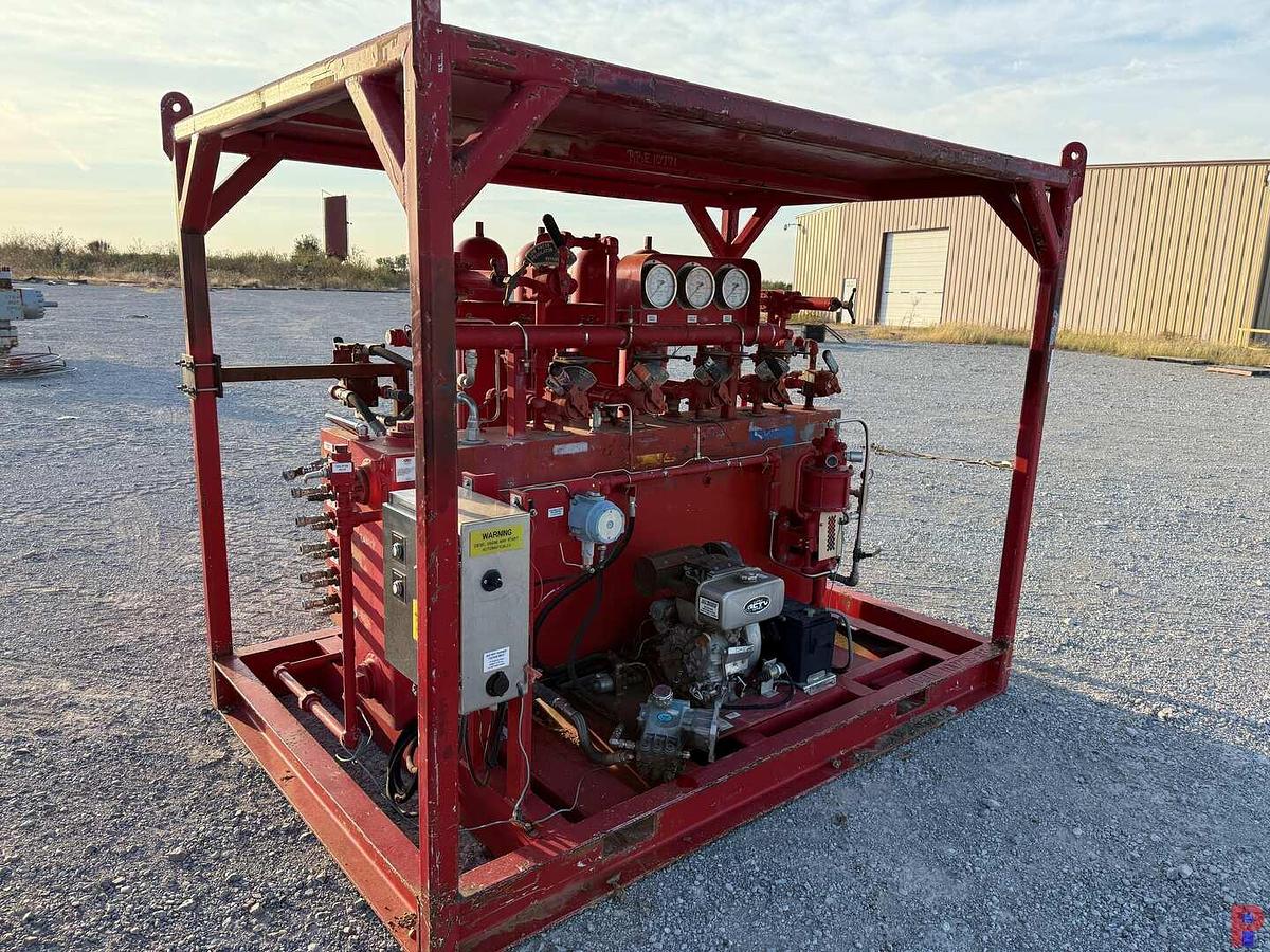 Used 2011 CAD 4-STATION 40 GAL. 3K WP ACCUMULATOR CLOSING UNIT