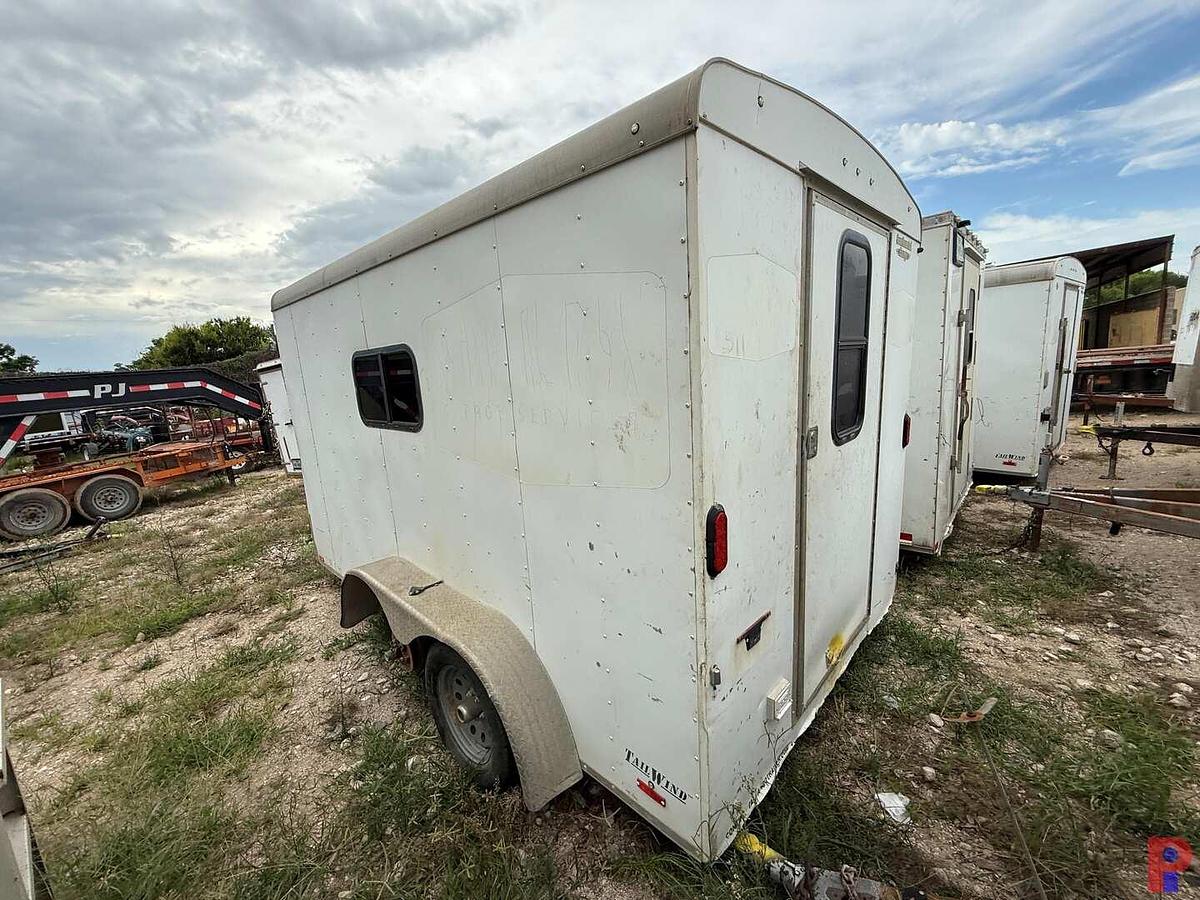 Used 2015 FOREST RIVER 12’ T/A BUMPER PULL CREW / DOGHOUSE TRAILER