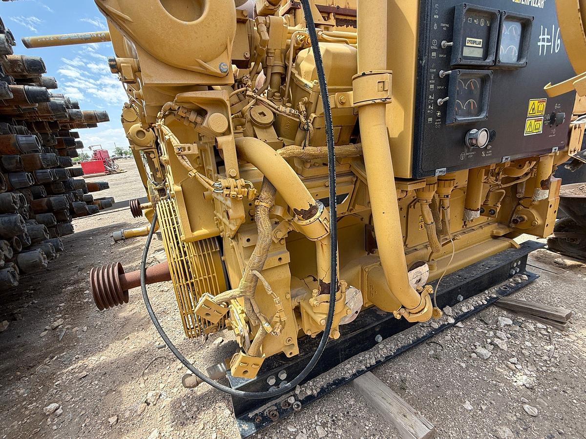 Used CATERPILLAR 3512 DRILLING MUD PUMP DIESEL ENGINE