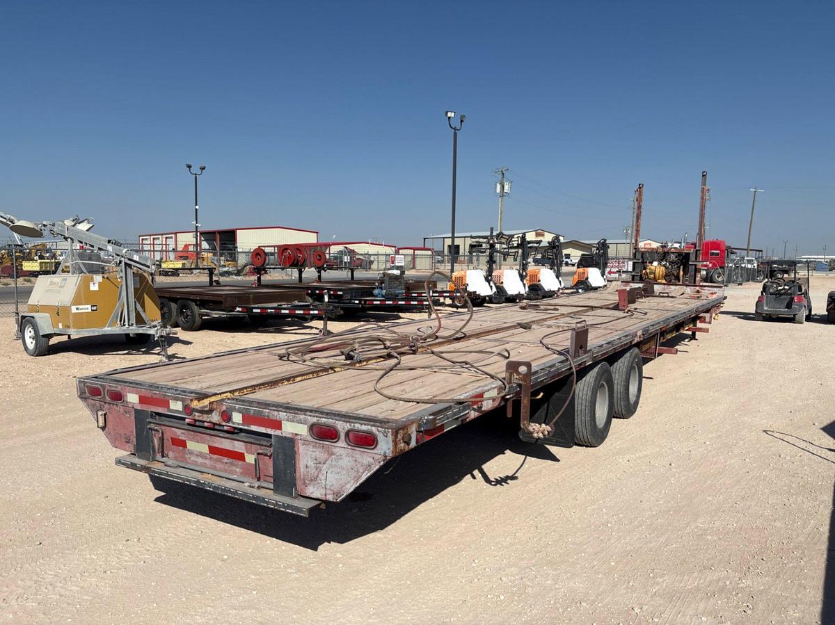 Used 2007 DELTA TRAILERS 40’ X 101” T/A GOOSENECK PIPE HANDLER TRAILER