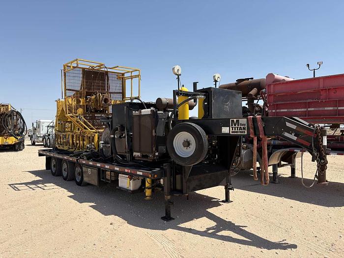 Used 2014 MITEY TITAN TRAILER MTD SNUBBING UNIT