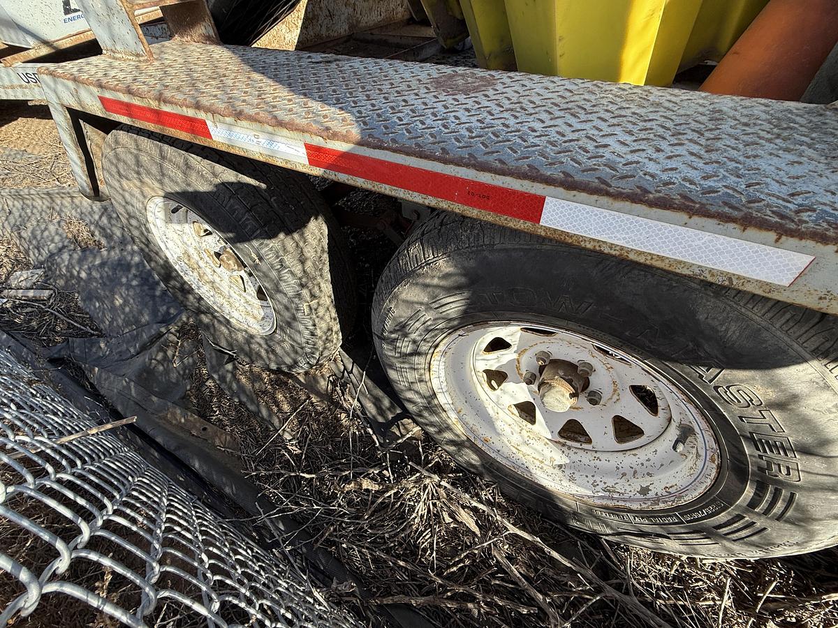 Used 1994 HMDE 8’ T/A BUMPER PULL UTILITY TRAILER