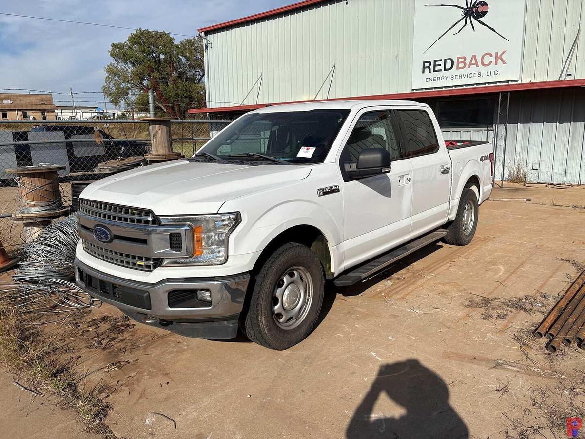 Used 2018 FORD F-150 CREW CAB PICKUP TRUCK, 4X4