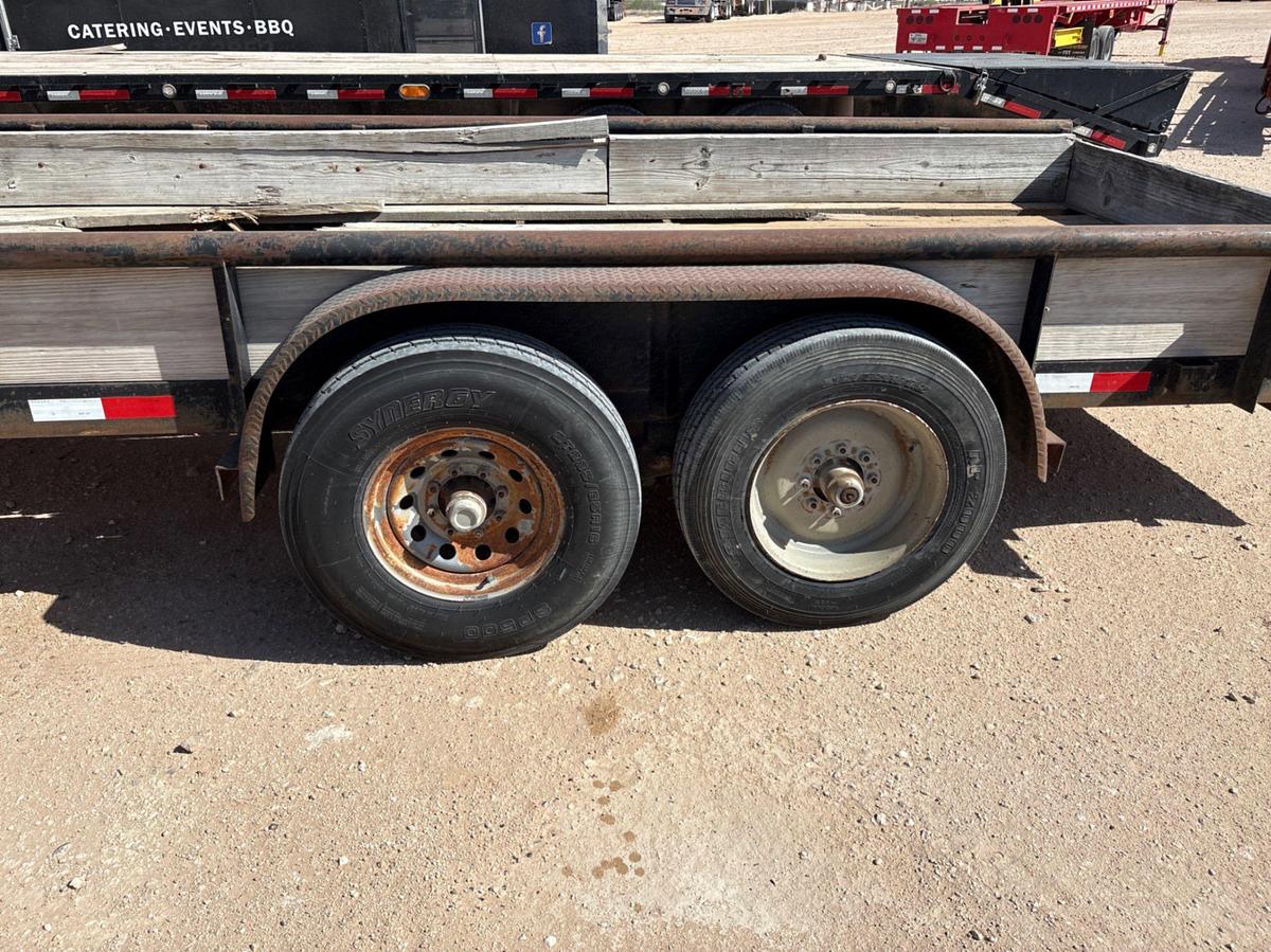 Used 2013 CENTEX TRAILERS 20’ X 6.5’ T/A GOOSENECK TRAILER