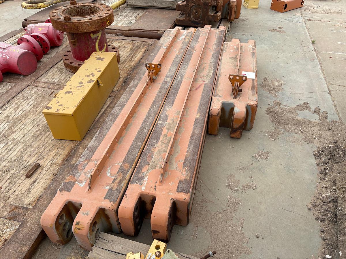 Used Tesco 1350 Top Drive track rails