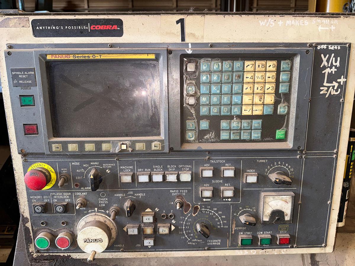 Used DAINICHI MODEL F 35x1250 HORIZONTAL CNC LATHE