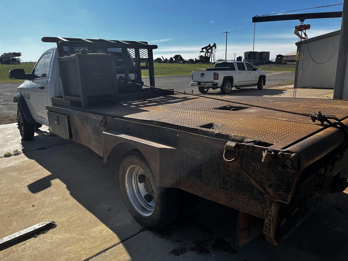Used 2016 DODGE RAM 5500 SGL. CAB ROUSTABOUT TRUCK