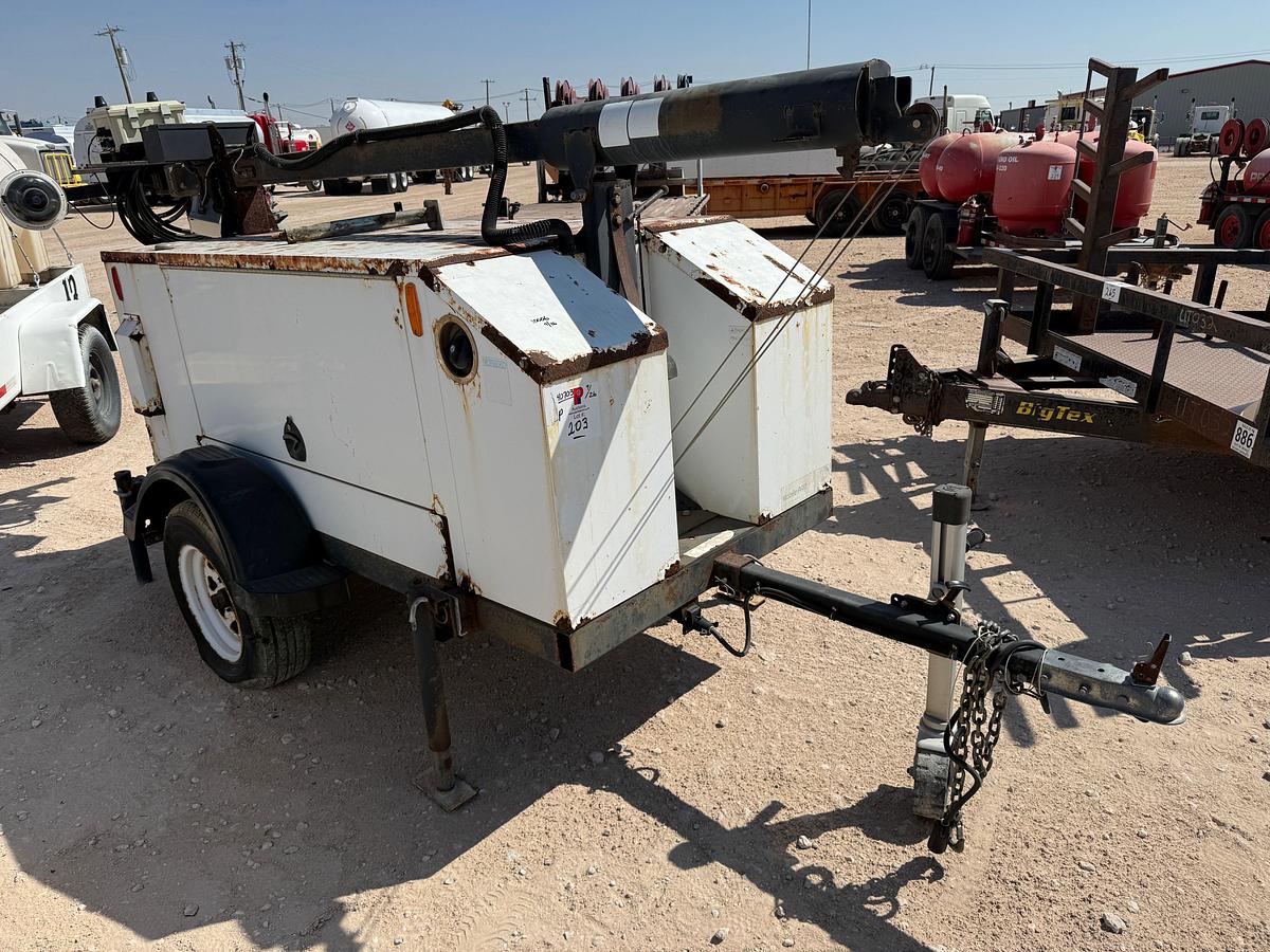 Used 2019 MOBILE PRO Single Axle Security Trailer