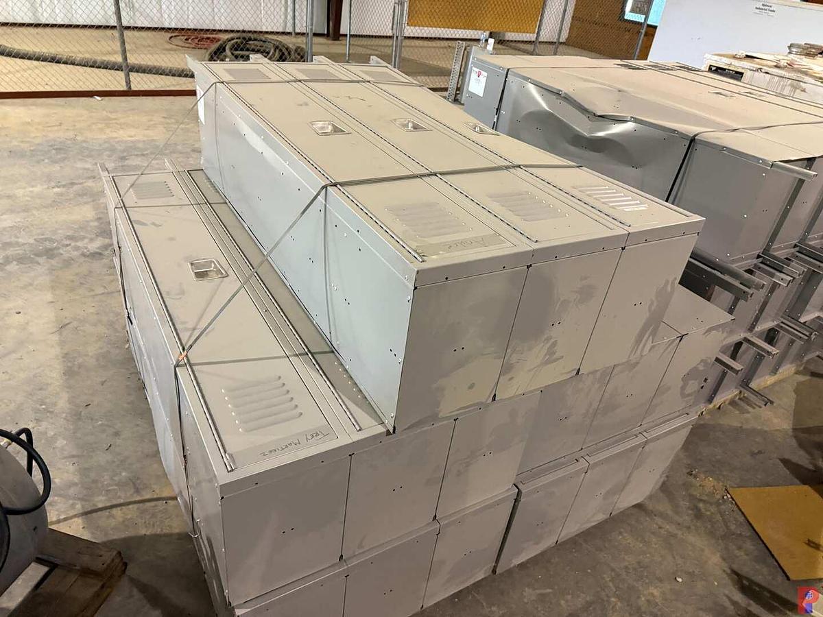 Used (5-SETS OF 3) 18”L X 12”W X 72”H LOCKERS