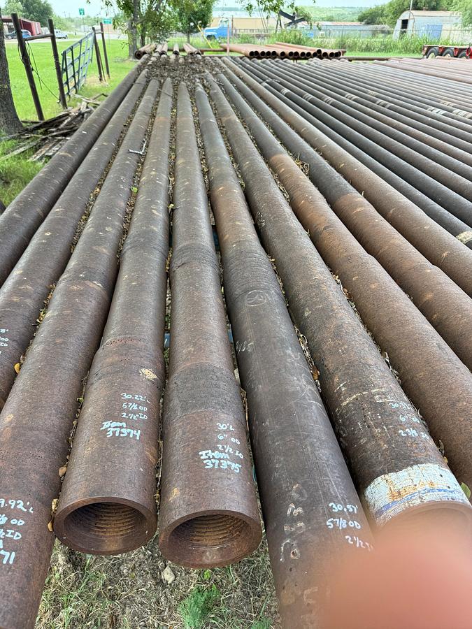 Used 6”OD x 2-1/2”ID x 30’L 4-1/2”XH SGL RECESSED HB SLICK DRILL COLLAR