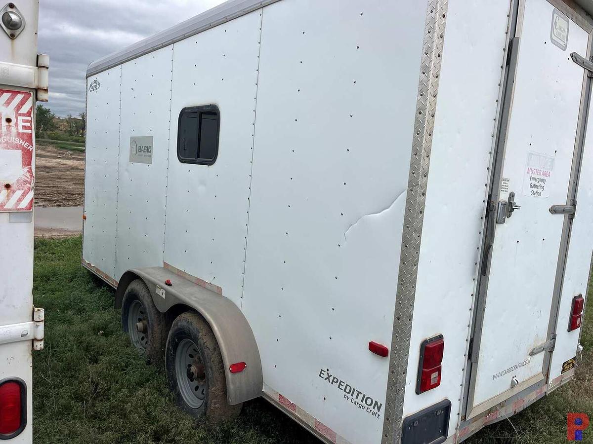 Used CARGO CRAFT 15’ T/A BP CREW / DOGHOUSE TRAILER