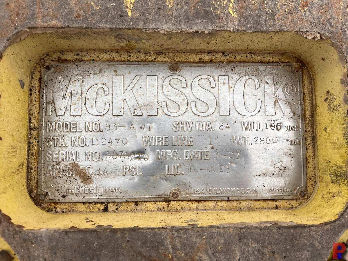 Used FRANKS 1287/160 BACK IN WELL SERVICE RIG MTD ON 4-AXLE CARRIER