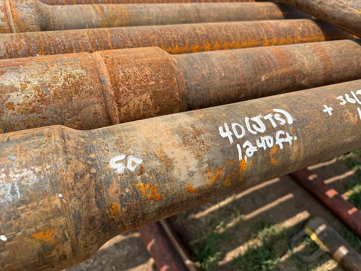 Used (1,240 FT X $) (40-JTS) 4-1/2” RANGE 2 W/ 4-1/2” XH DRILL PIPE