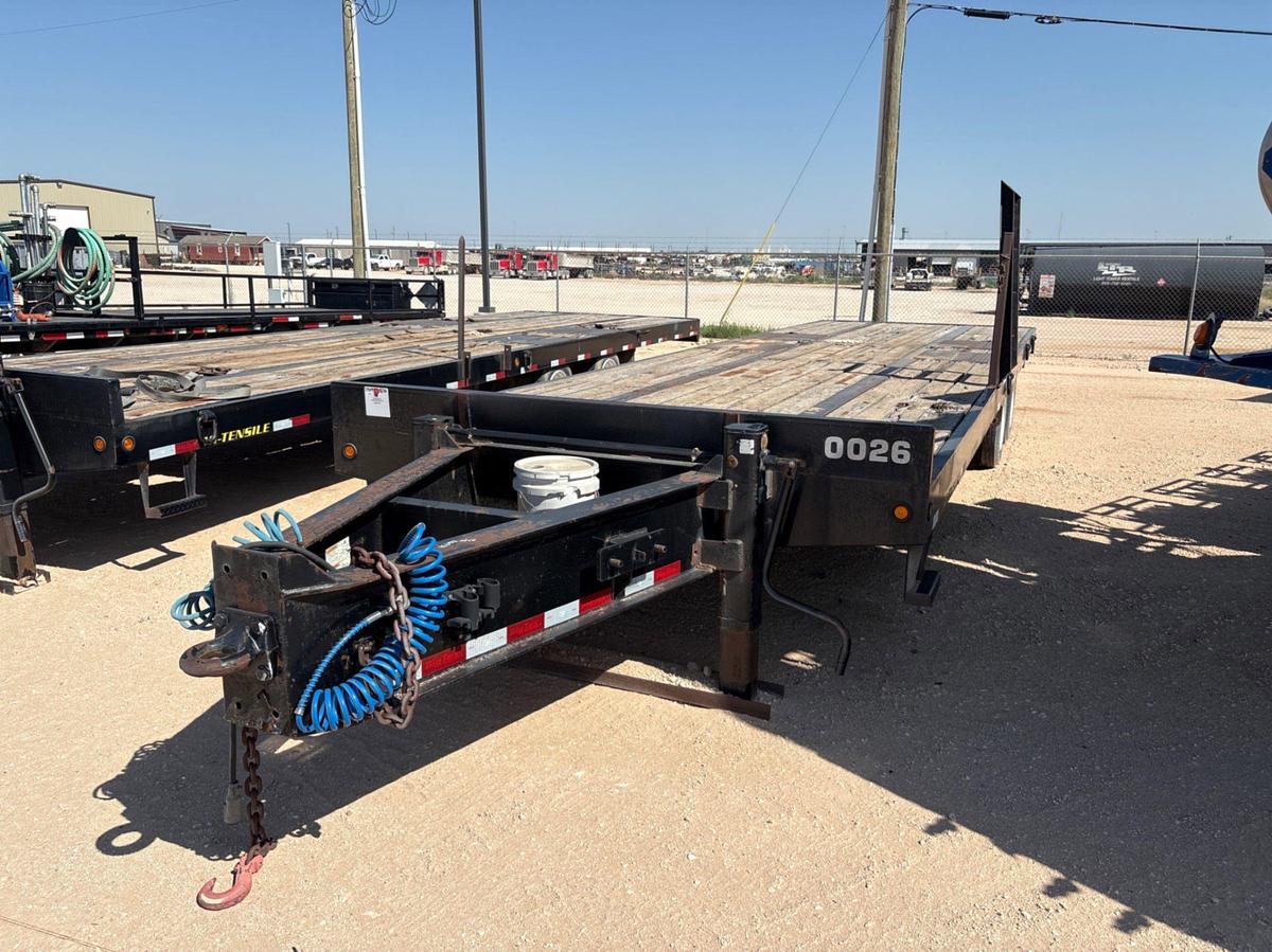 Used 2014 BIG TEX 30’ X 102” T/A BUMPER PULL TRAILER