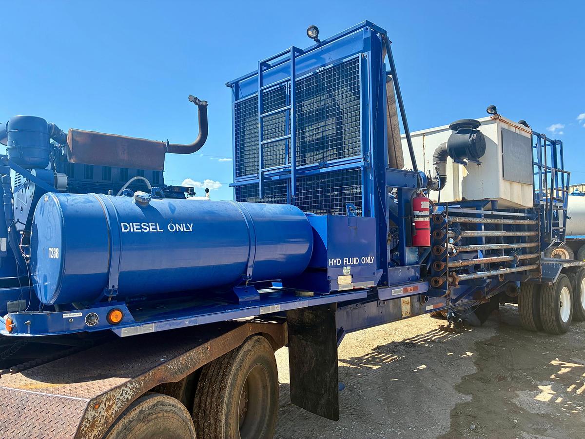 Used 1982 NABO OFM 600 PUMP TRAILER