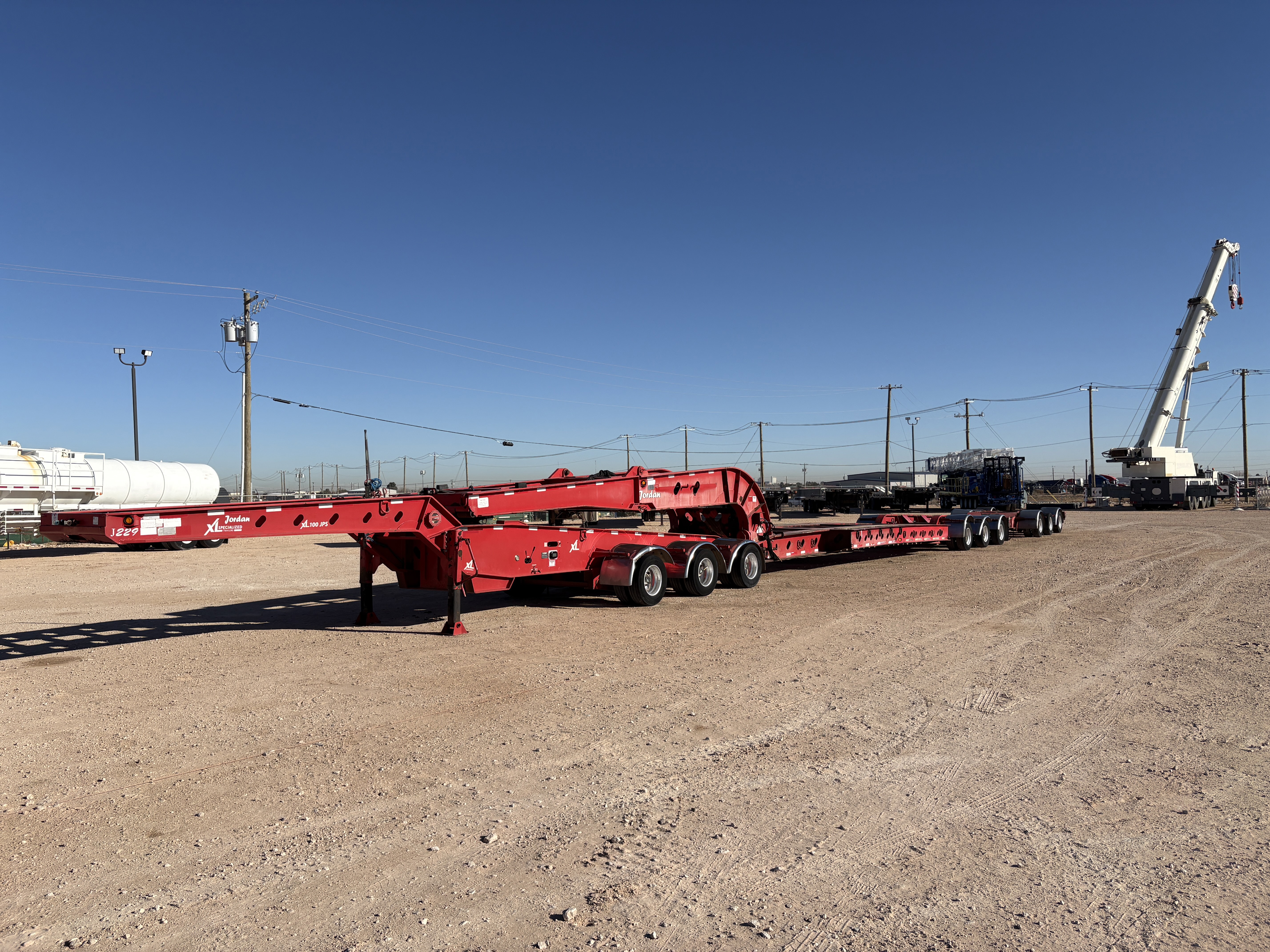 Used 2017 XL-170-MG HEAVY HAUL 9 AXLE RGN TRAILER PKG