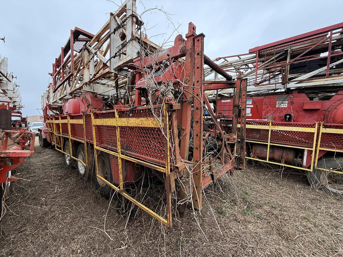 Used 1982 COOPER LTO 350 DD 97’-200K 5-AXLE WELL SERVICE WORKOVER RIG