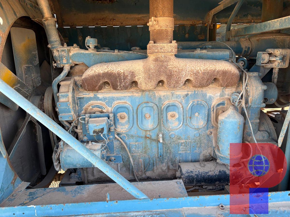 Used INGERSOLL RAND GYROFLOW AIR COMPRESSOR P/B: DIESEL ENGINE, SKIDDED