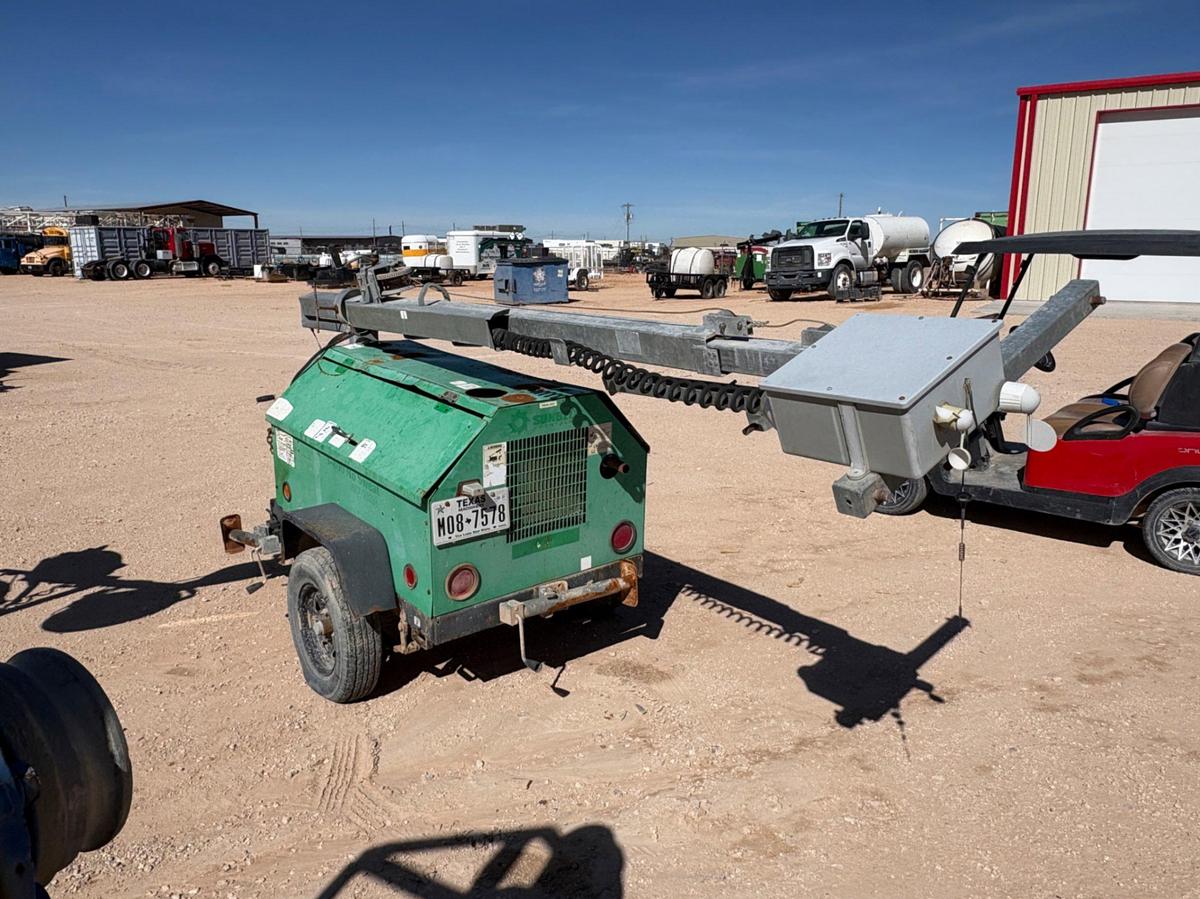 Used 2012 TEREX RL4 S/A BUMPER PULL 6KW LIGHT TOWER