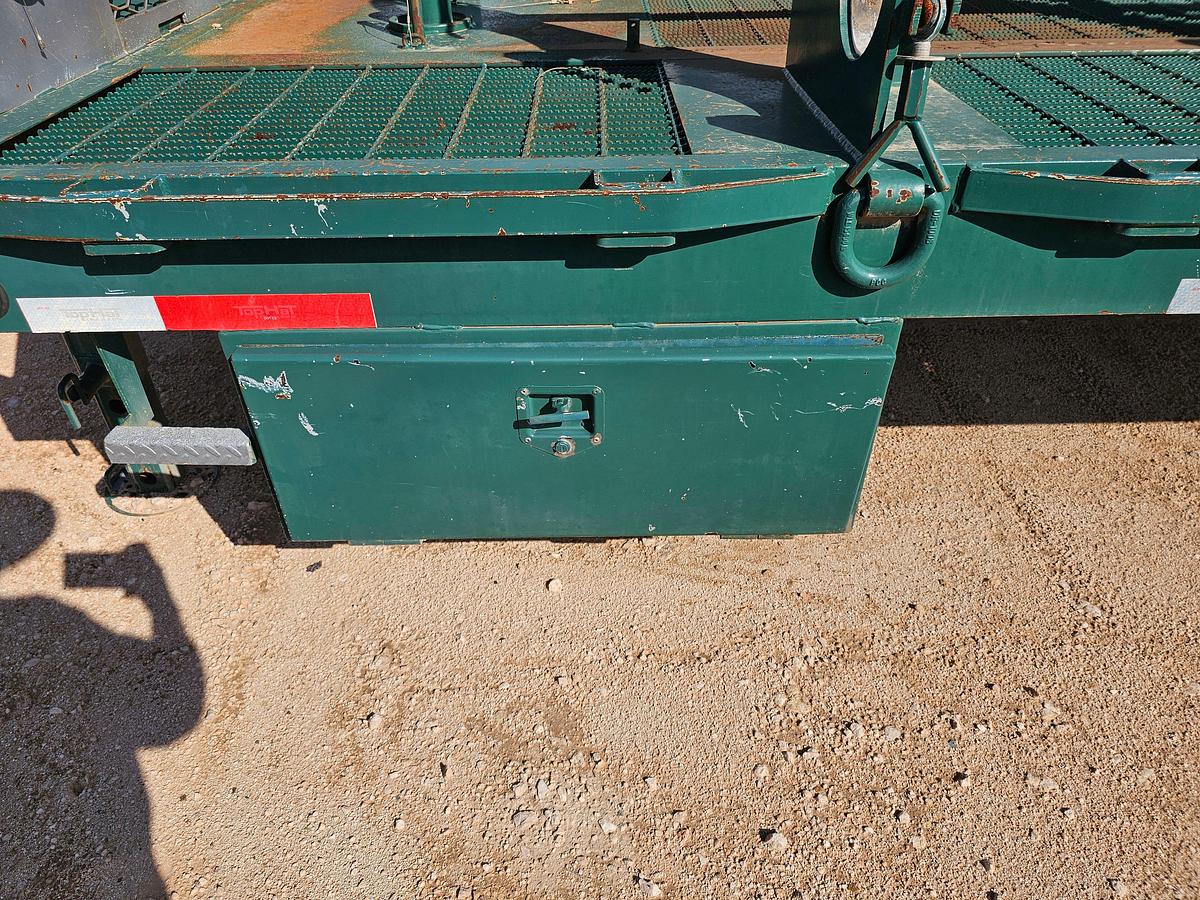 Used 2019 TOP HAT TRAILERS 28’ X 102” T/A GOOSENECK WIRELINE TOOL TRAILER