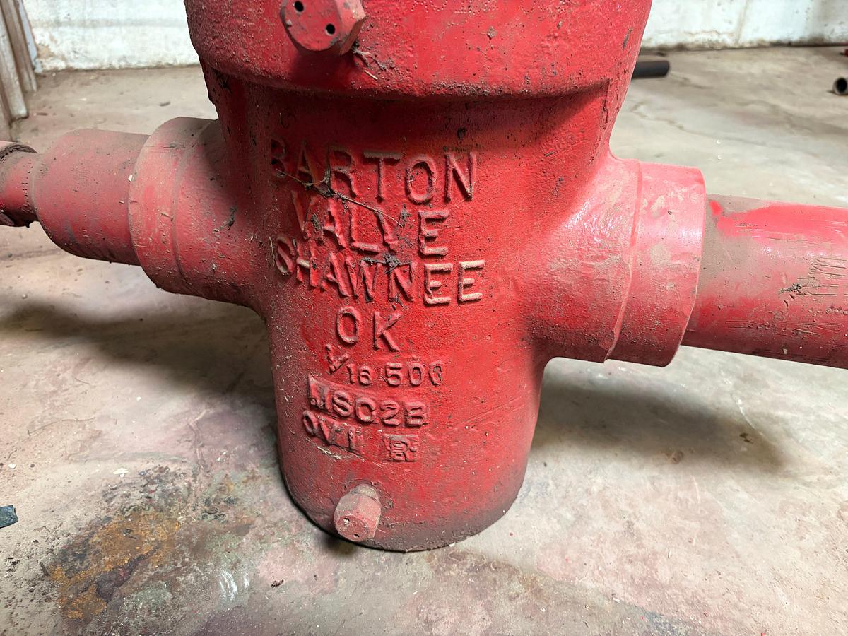 Used Barton 4-1/16” 500 gate valve