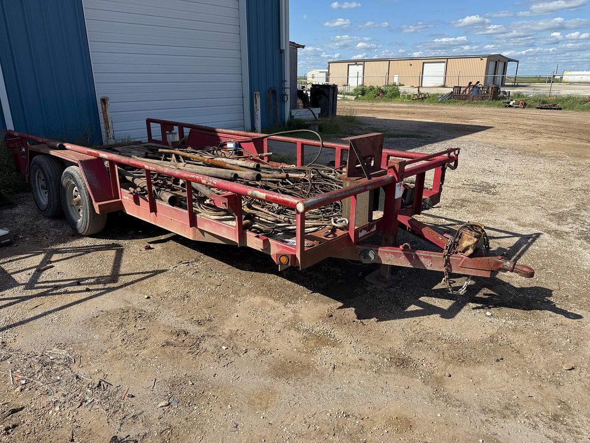 Used 18’ X 82” T/A BUMPER PULL TRAILER