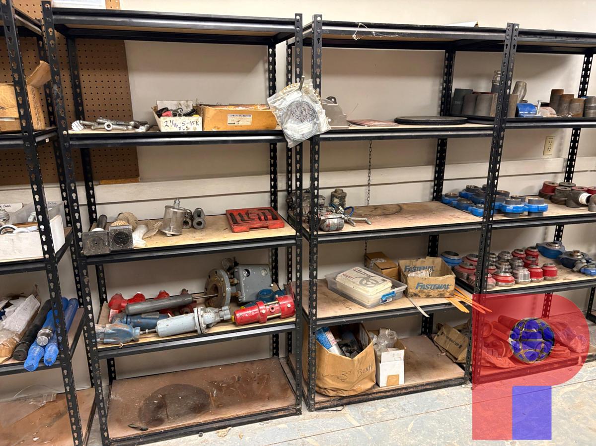 Used CONTENTS OF FRAC VALVE PARTS ROOM