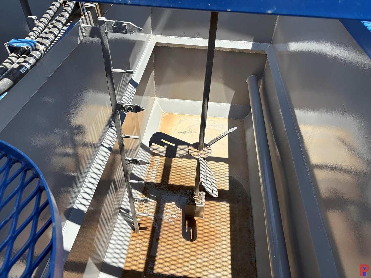 Used 2022 28’ X 7’ T/A GOOSENECK PORTABLE BATCH MIXING TRAILER