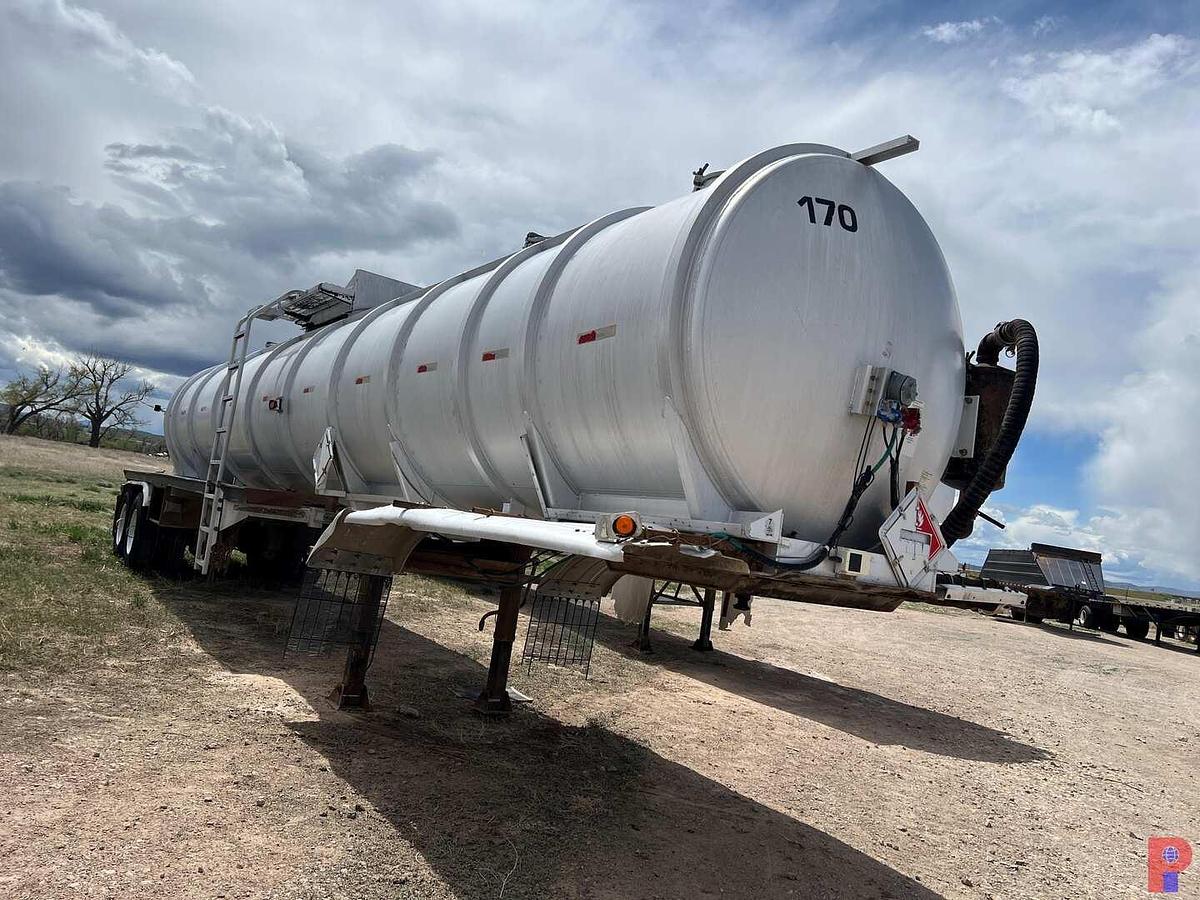 Used 2001 POLAR TANK  T/A 178BBL ALUM. VACUUM TRAILER