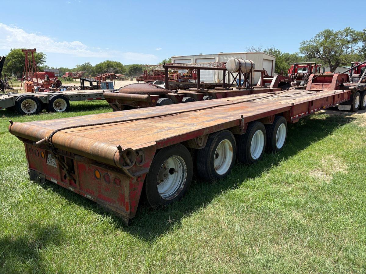 Used 2006 ATOKA 54’ X 108” 4-AXLE 65 TON LOWBOY TRAILER