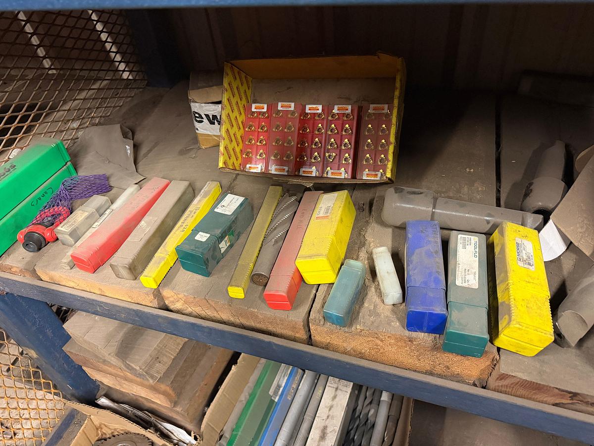 Used 15x8 Room Full Of Machining Tools, parts & supplies