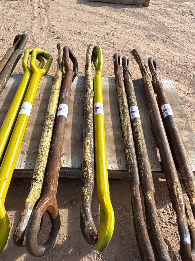 Used (2) 2” x 72” elevator links