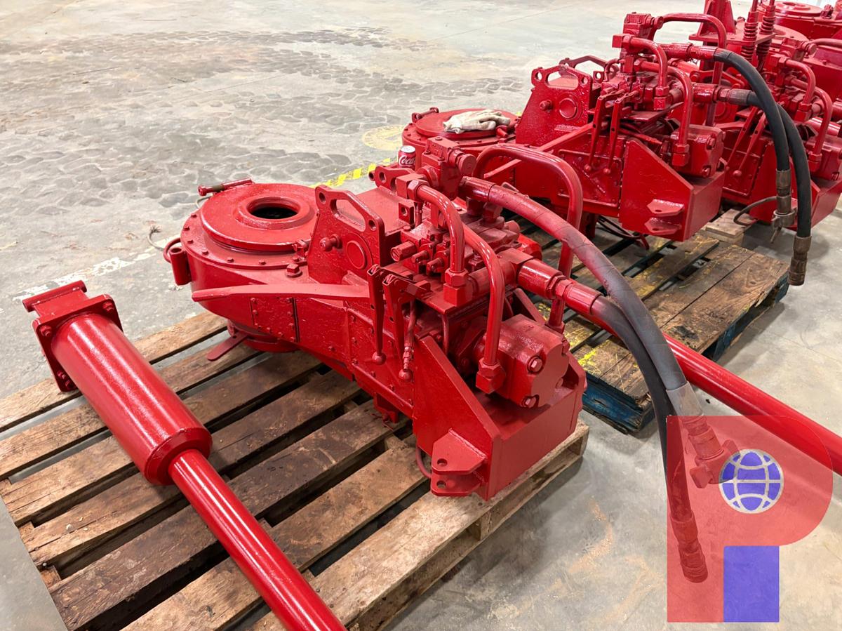 Used MODEL 58-93R HYDRAULIC TUBING TONG W/ 6’ HYD. LIFT CYLINDER