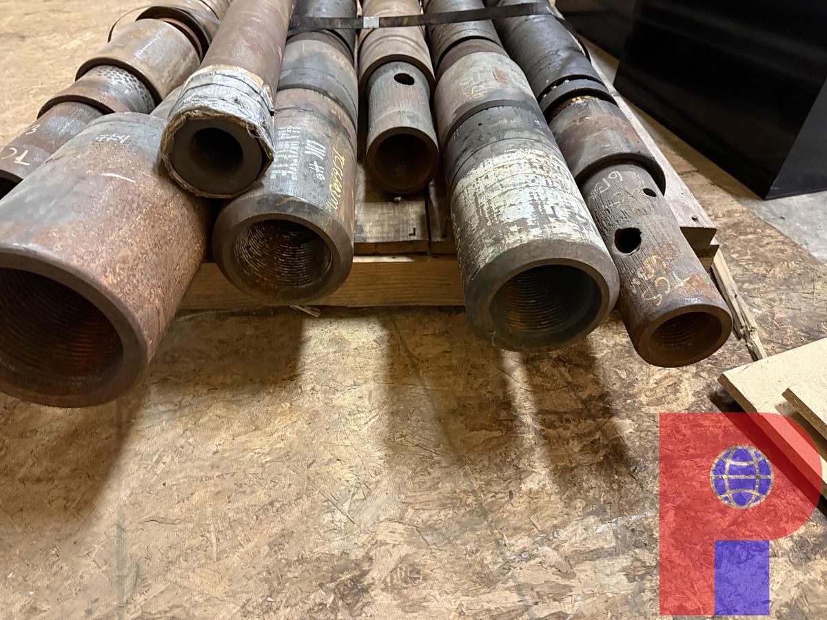 Used PALLET OF CASING FLOATS, (2) SUBS W/ CASING FLOATS, & (9) BLADED MILLS, (1) 4-1/2” DRILL BIT