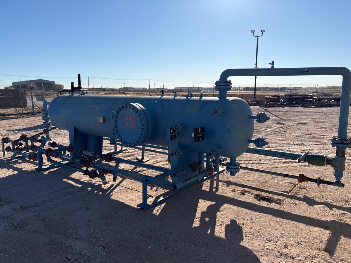 Used TOUCAN 17’ X 3.5’ 935-PSI HORIZONTAL 3PH SEPARATOR