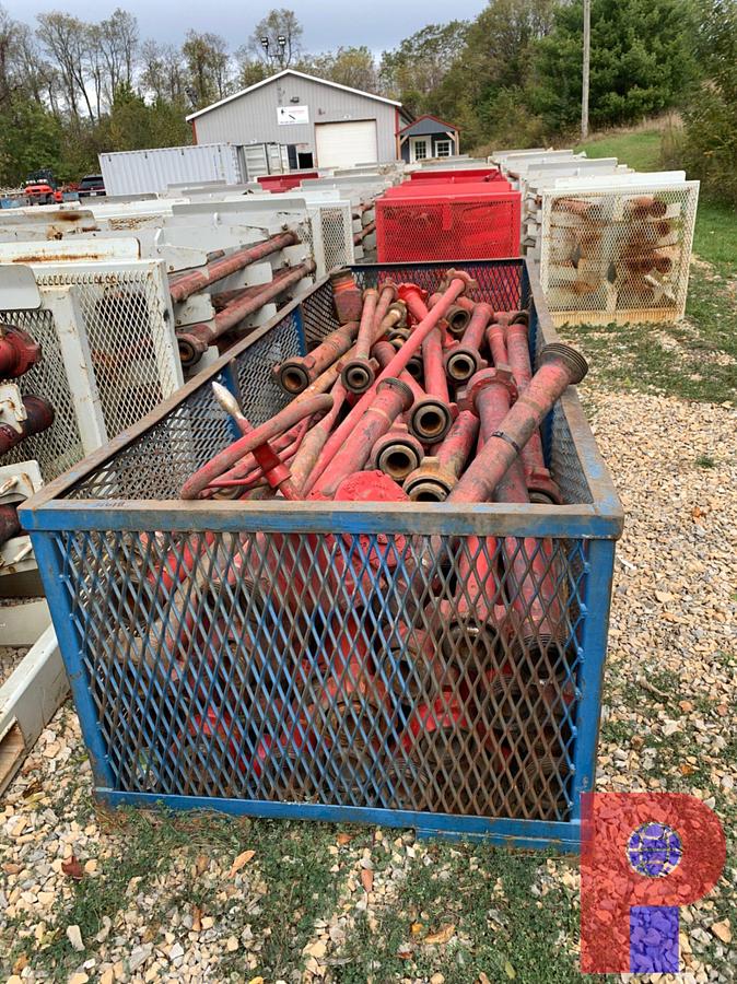 Used ASSORTED PUP JTS. FLOWLINE OF 2”- 3” FIG 1502 15K WP FLOW IRON  AND PLUG VALVE