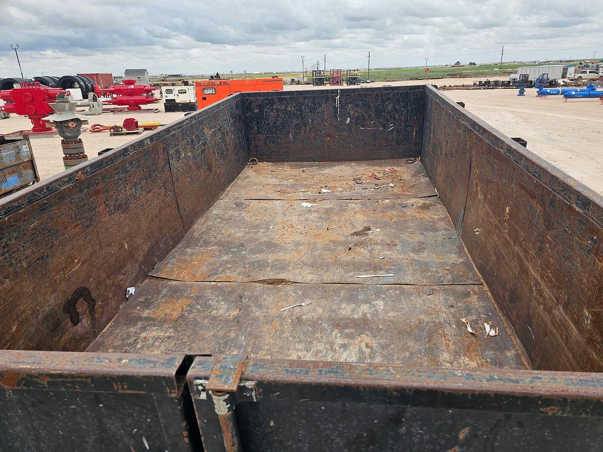 Used Shopbuilt 14' T/A Dump Trailer