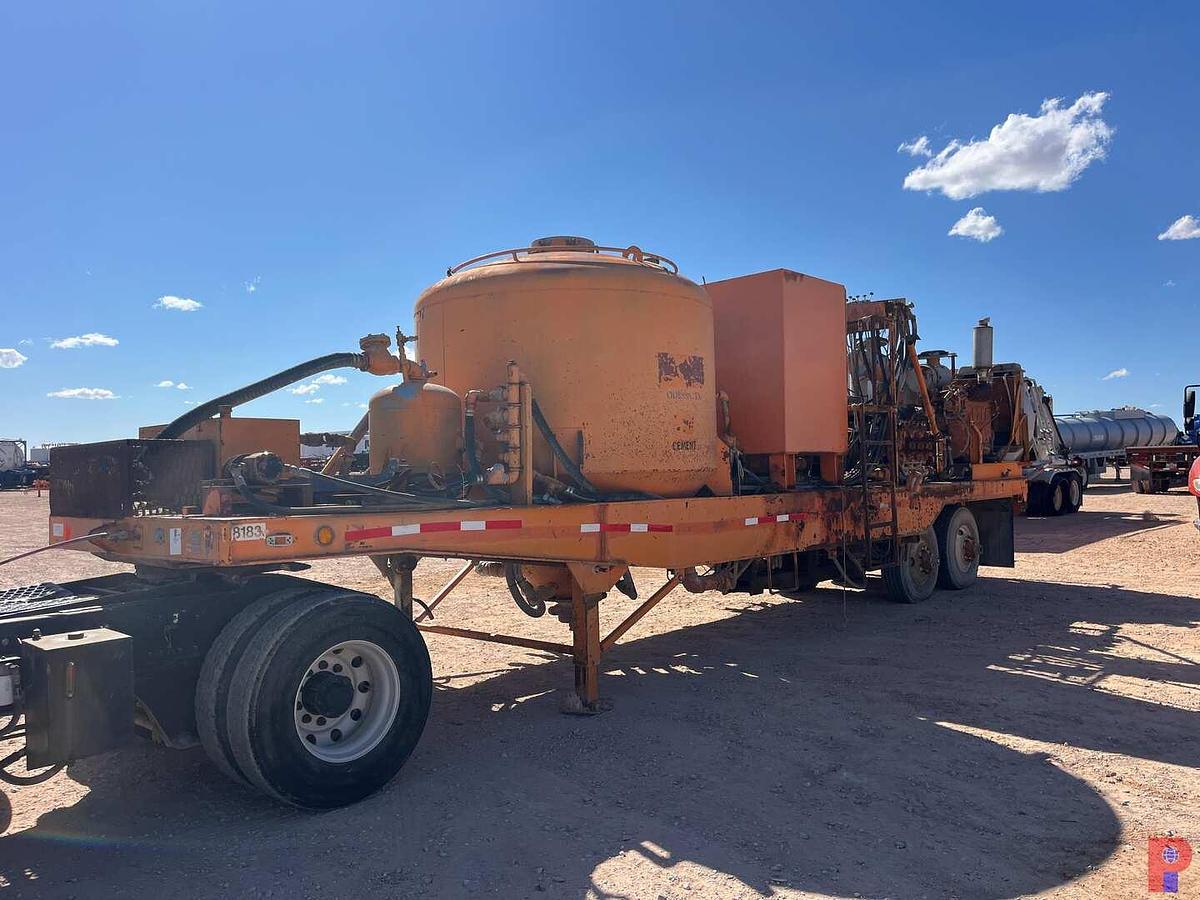 Used 2010 SHOPBUILT T/A CEMENT PUMP TRAILER
