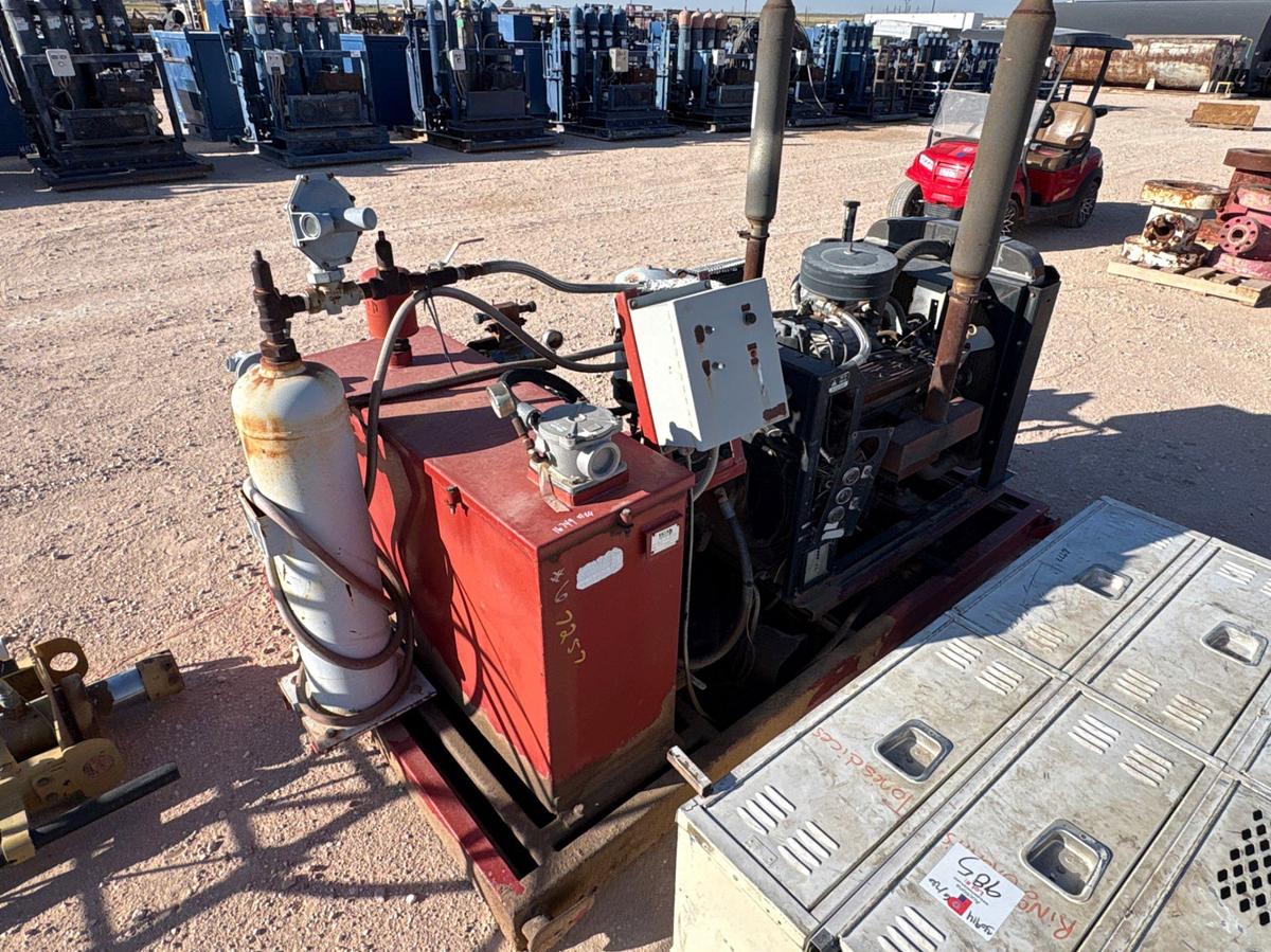 Used Cameron GR20-120 hydraulic pumping unit w/ power unit